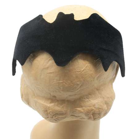 Half Hat bandeau velvet bat